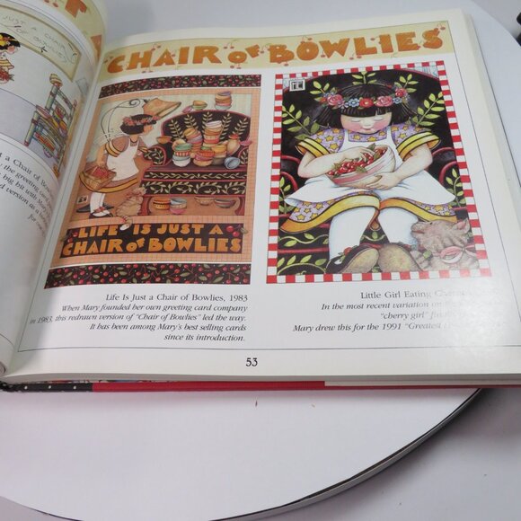 Mary Engelbreit "Mary and Bright" Art & the Artist Hardback Coffee Table Book - Picture 16 of 17
